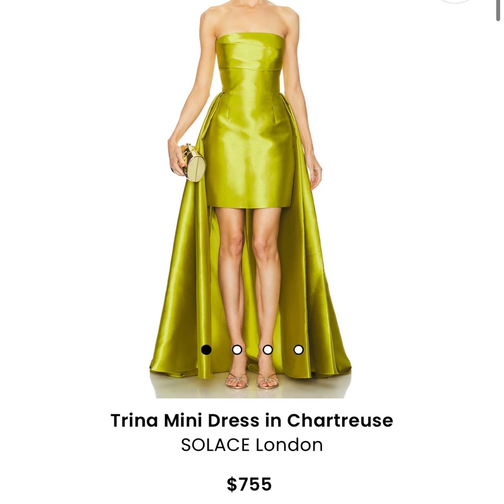 Worn Once!Solace London Structured Gown